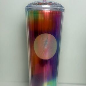 Starbucks Multicolor Tumbler with Clear Lid